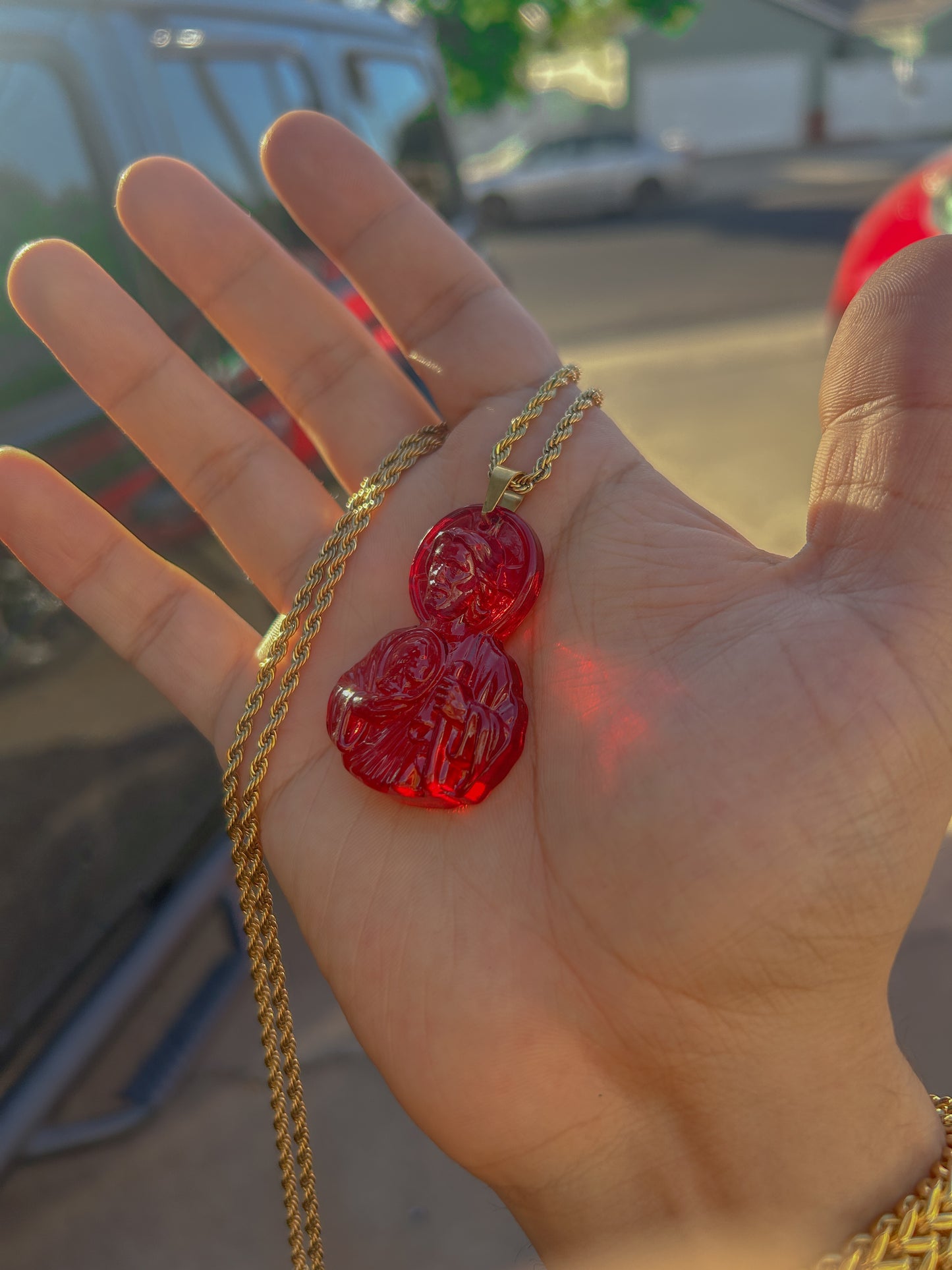 San Juditas necklace-