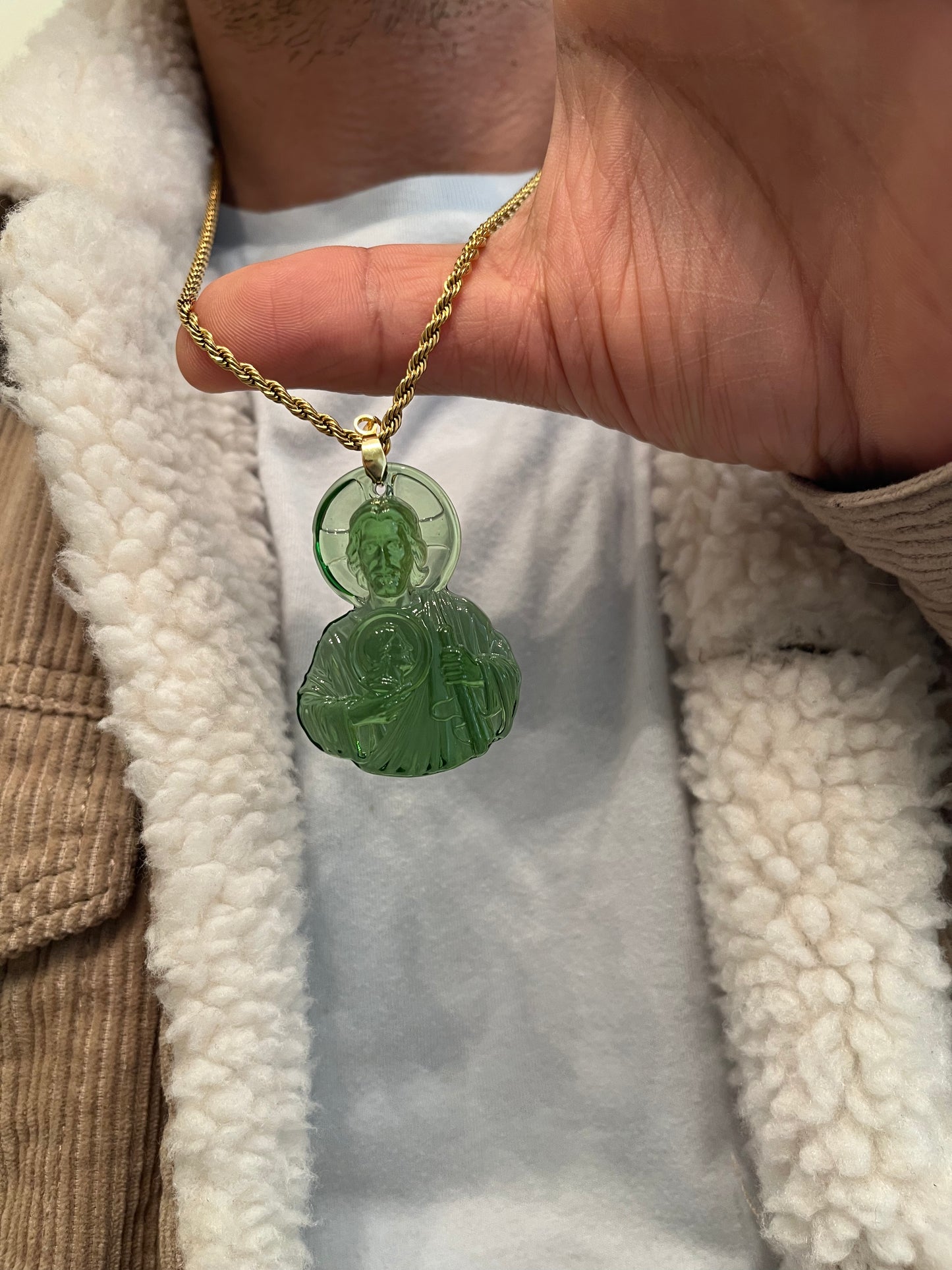 San Juditas necklace-