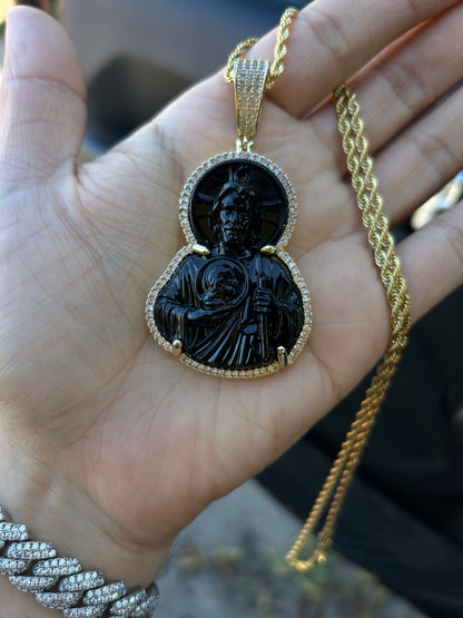 San Juditas with Diamonds