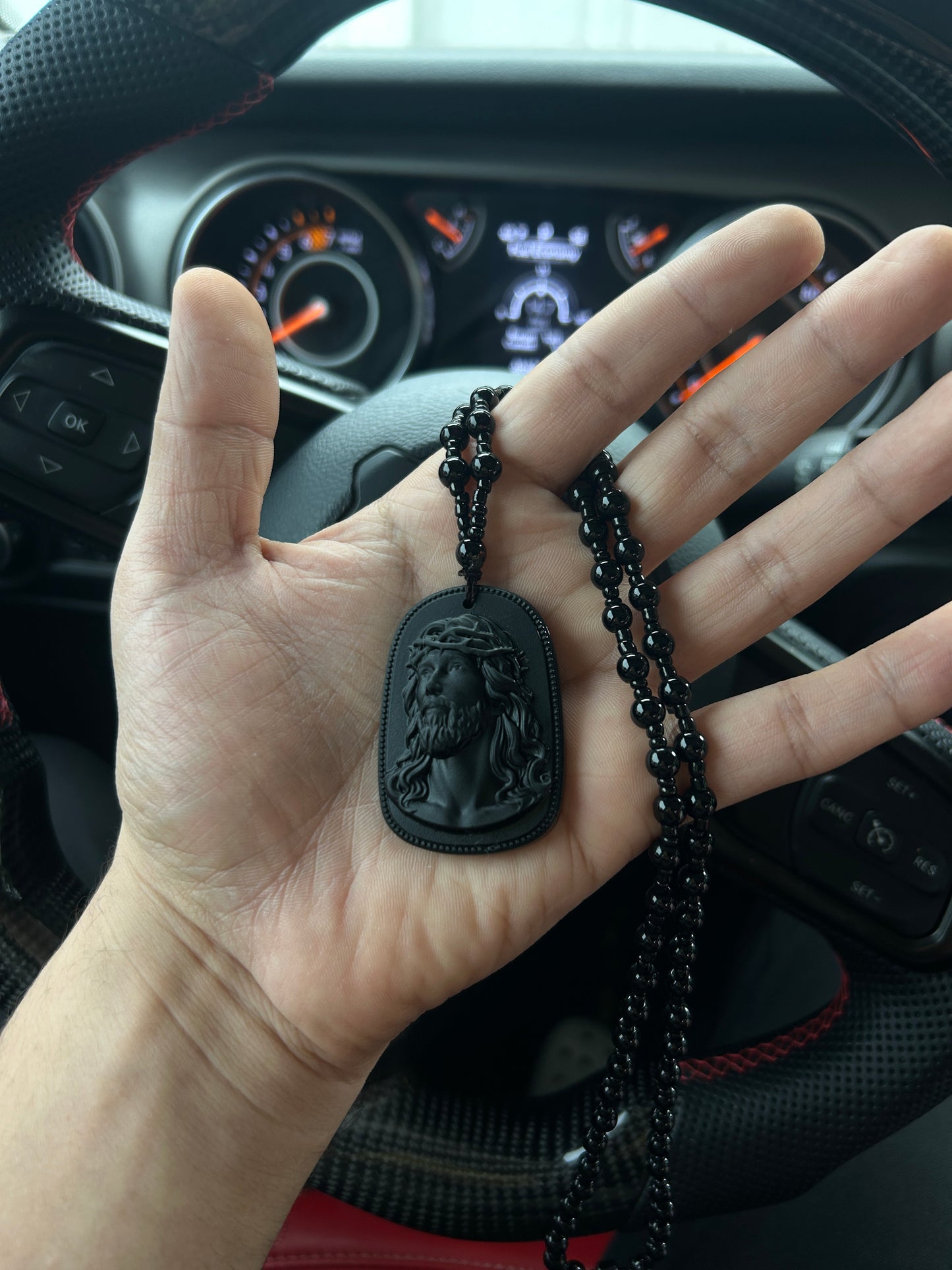 Jesus necklace(handmade)