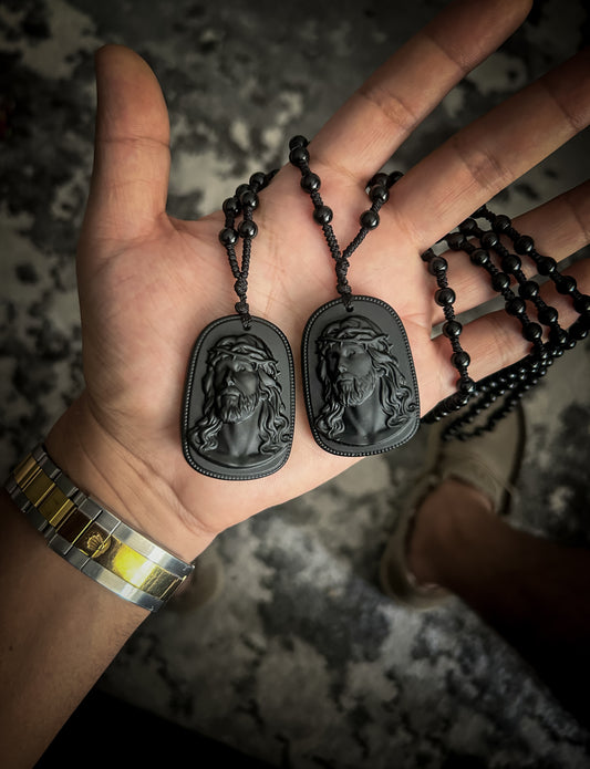 Jesus necklace(handmade)
