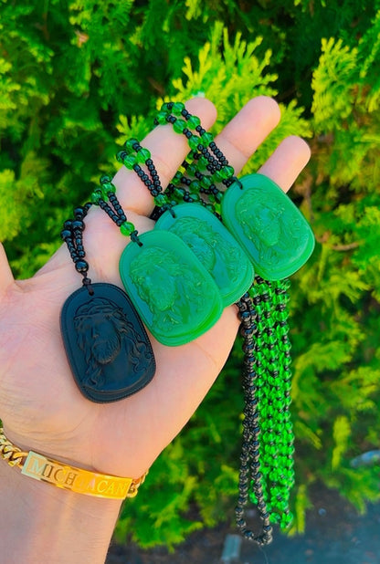 Jesus necklace(handmade)