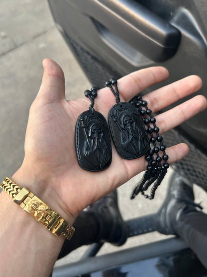 Santa Muerte necklace
