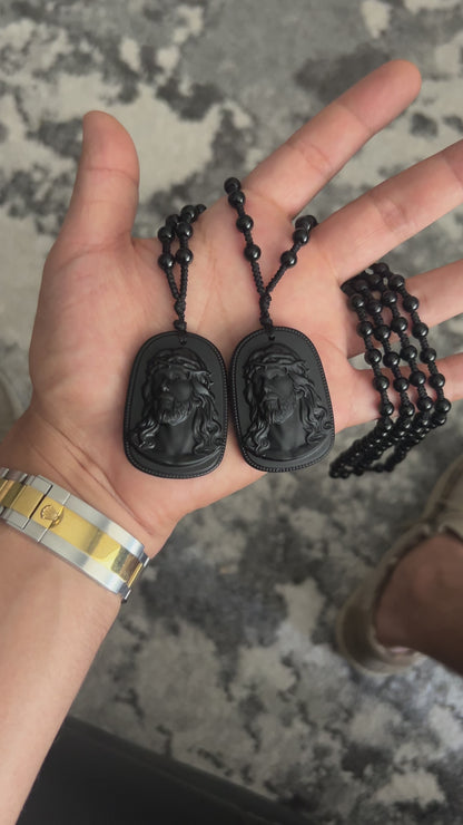 Jesus necklace(handmade)